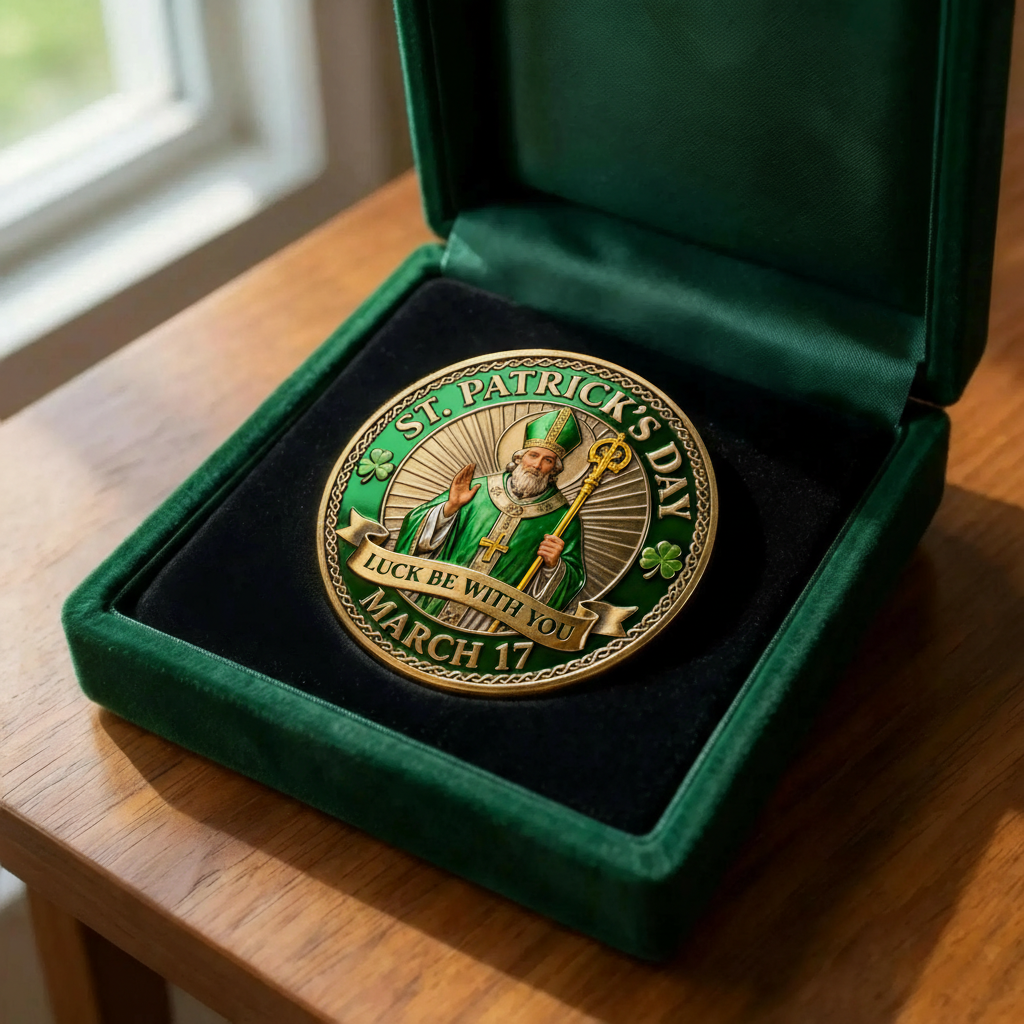 🎁 Buy 3, Get 1 Free – Limited Quantity | St. Patrick's day Lucky Coin