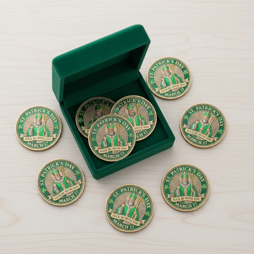 🎁 Buy 3, Get 1 Free – Limited Quantity | St. Patrick's day Lucky Coin