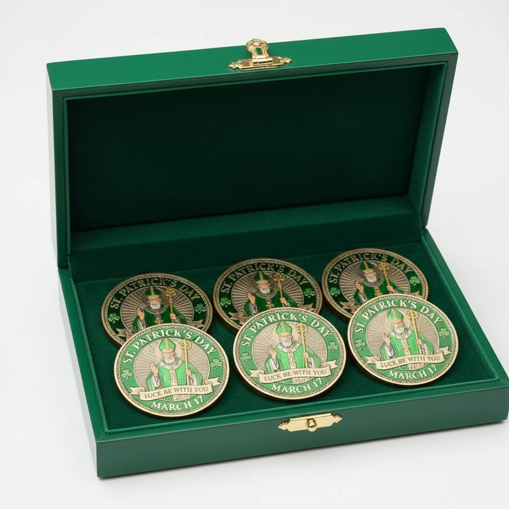 🎁 Buy 3, Get 1 Free – Limited Quantity | St. Patrick's day Lucky Coin