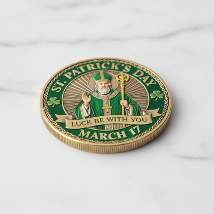 🎁 Buy 3, Get 1 Free – Limited Quantity | St. Patrick's day Lucky Coin