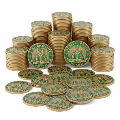 🎁 Buy 3, Get 1 Free – Limited Quantity | St. Patrick's day Lucky Coin
