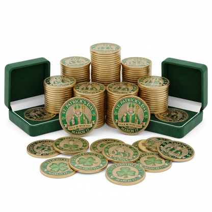 🎁 Buy 3, Get 1 Free – Limited Quantity | St. Patrick's day Lucky Coin