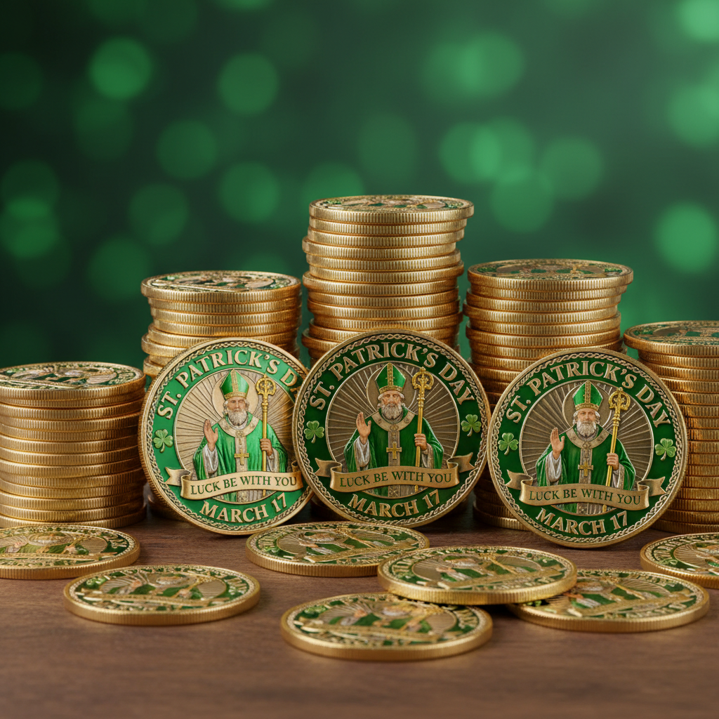 🎁 Buy 3, Get 1 Free – Limited Quantity | St. Patrick's day Lucky Coin