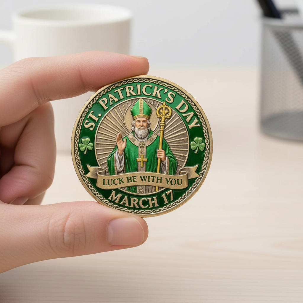 🎁 Buy 3, Get 1 Free – Limited Quantity | St. Patrick's day Lucky Coin