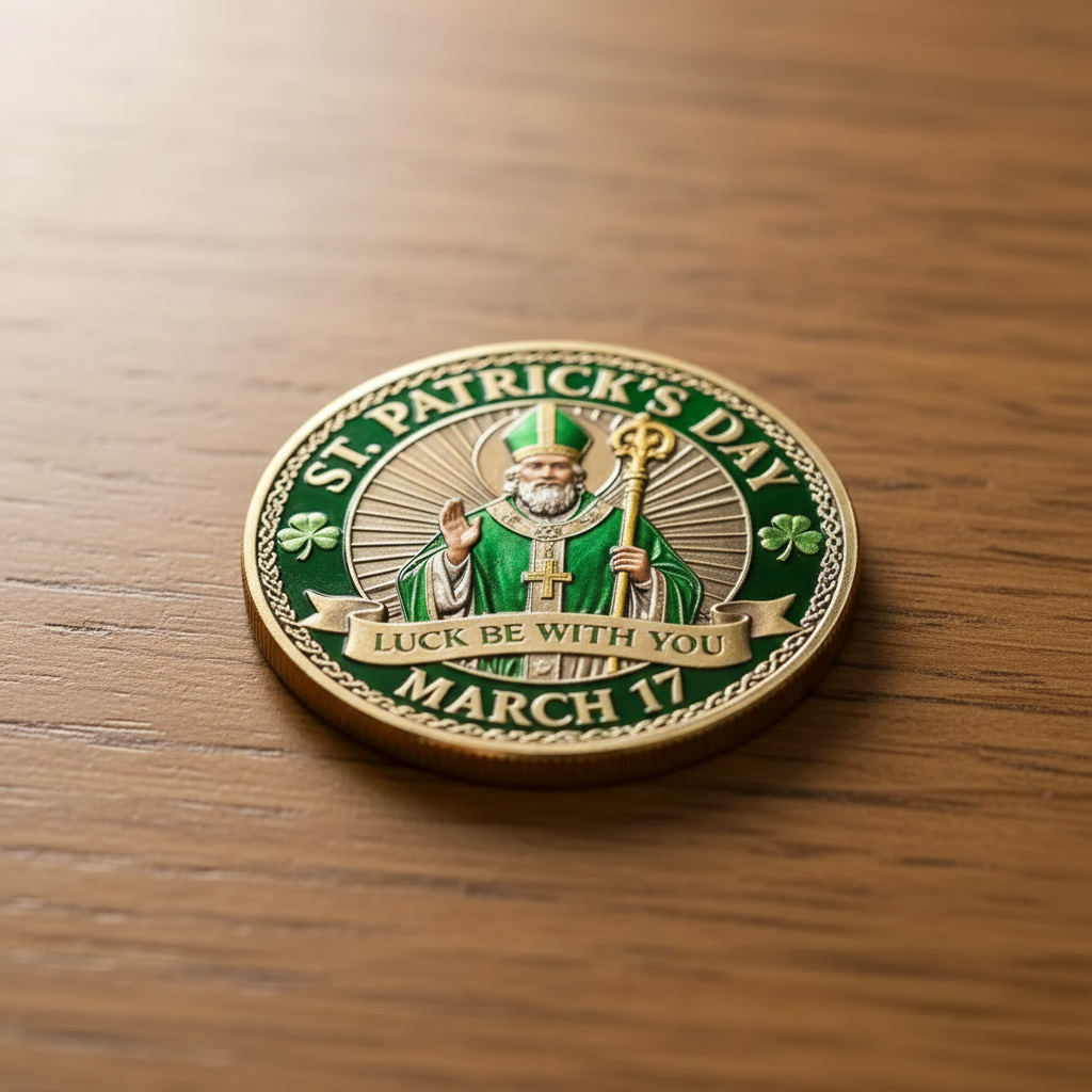 🎁 Buy 3, Get 1 Free – Limited Quantity | St. Patrick's day Lucky Coin