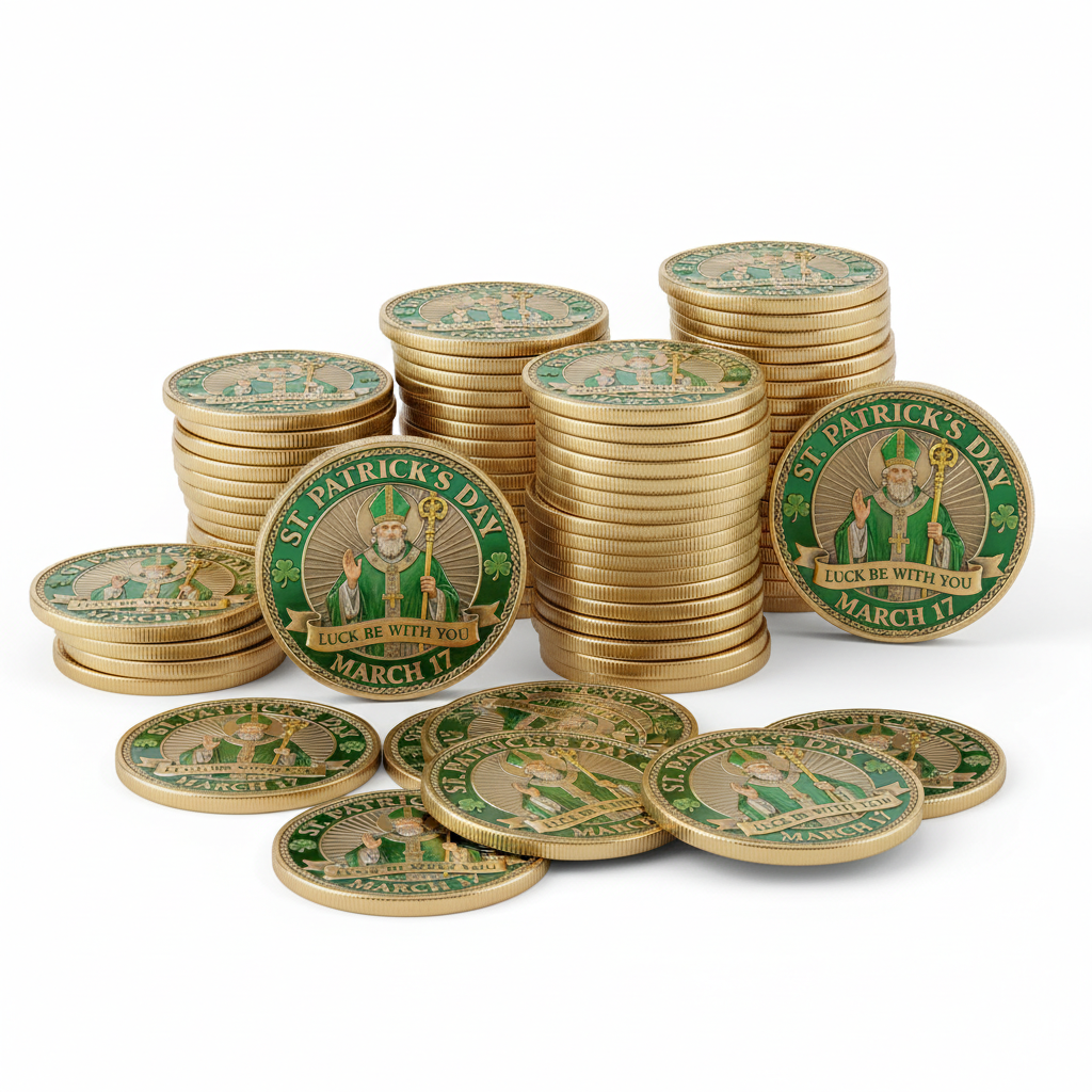 🎁 Buy 3, Get 1 Free – Limited Quantity | St. Patrick's day Lucky Coin