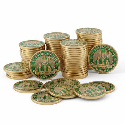 🎁 Buy 3, Get 1 Free – Limited Quantity | St. Patrick's day Lucky Coin